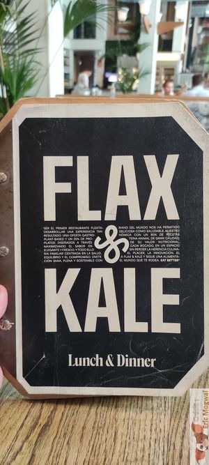  at Flax & Kale - Placa Castella in Barcelona