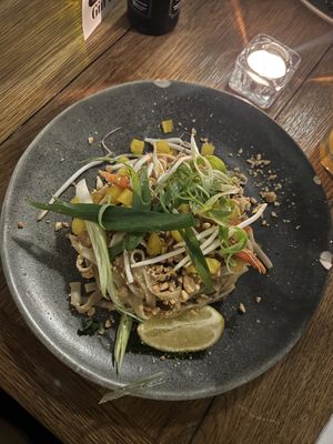 Pad thai  at Flax & Kale - Placa Castella in Barcelona