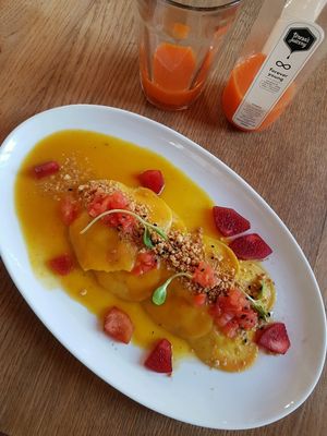 Nothing to write home about. at Flax & Kale - Placa Castella in Barcelona