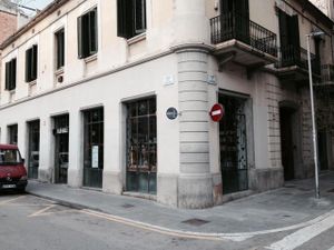 Outside at Flax & Kale - Placa Castella in Barcelona