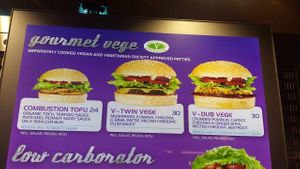 veg menu at BurgerFuel - Sowah Square in Abu Dhabi