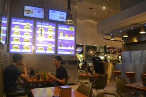 the menu at BurgerFuel in Dubai