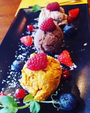 Icecream  at Green Pumpkin in Riga