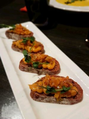 Tapas  at Green Pumpkin in Riga