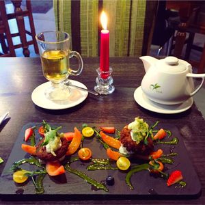 some yummy goodness at Green Pumpkin in Riga