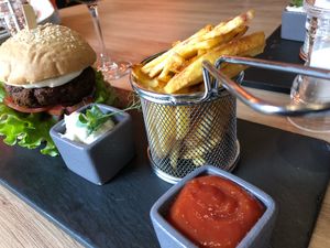 Fries at Green Pumpkin in Riga