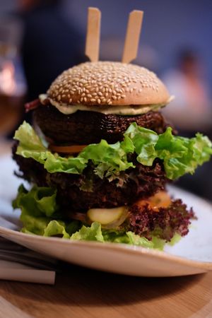 Mega Burger Z at Green Pumpkin in Riga