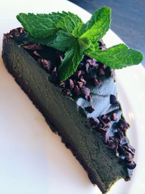 Spinache Spirulina and Mint at Green Pumpkin in Riga