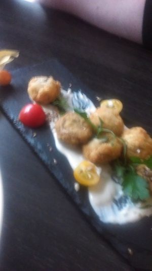 Mushrooms at Green Pumpkin in Riga