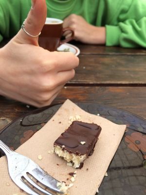 Bounty yum at The Shroom Room in Christchurch