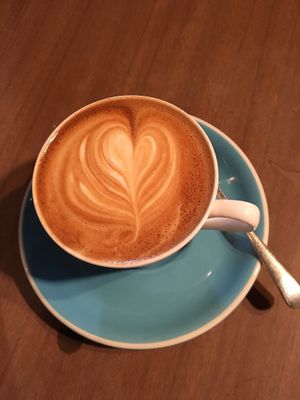 Coffee  at The Shroom Room in Christchurch