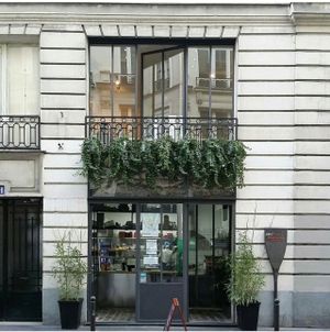 In front of Le Tricycle at Le Tricycle in Paris