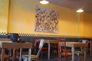 cosy environment at Einstein Cafe in Kuala Lumpur