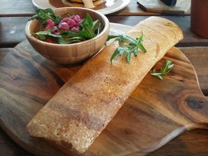 Breakfast Dosa at Lentil As Anything - Abbotsford Convent in Abbotsford