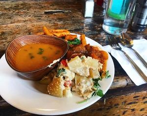 Lunch buffet at Lentil As Anything - Abbotsford Convent in Abbotsford