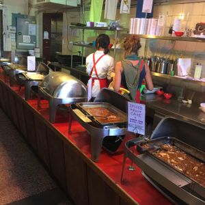 buffet at Lentil As Anything - Abbotsford Convent in Abbotsford