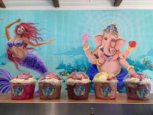 Açaí / Pitaya bowls at Tru Nature Juice Bar in Long Beach