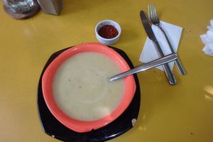 Soup of the Day at Veganka in Ankara