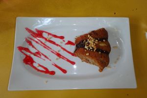 Turkish Cake - soooo good! at Veganka in Ankara