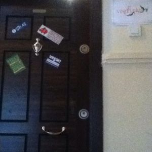 front Door of Apartment 8 at Veganka in Ankara