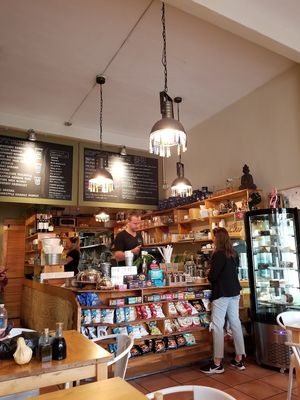 You can order to go. at Juice and Java in Miami Beach