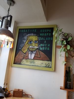 You are so smart for eatting here! at Juice and Java in Miami Beach