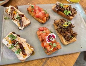 Bruschetta  at Org Bistro in Rio De Janeiro