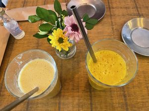 Relax juice.  at Org Bistro in Rio De Janeiro