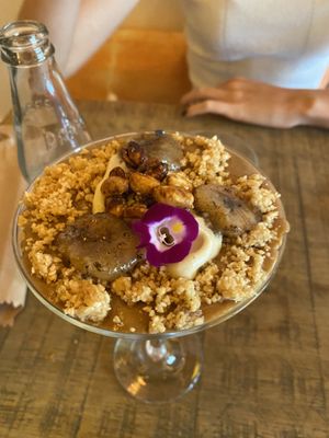 Banana Split  at Org Bistro in Rio De Janeiro