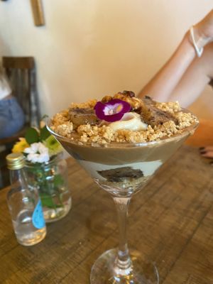 Banana Split  at Org Bistro in Rio De Janeiro