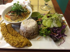 main meal at Org Bistro in Rio De Janeiro