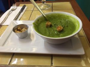 soup at Org Bistro in Rio De Janeiro