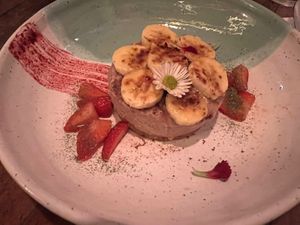 Valentine’s cheese cake   at Org Bistro in Rio De Janeiro