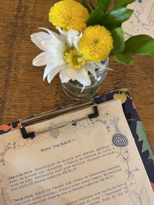 Menu details  at Org Bistro in Rio De Janeiro