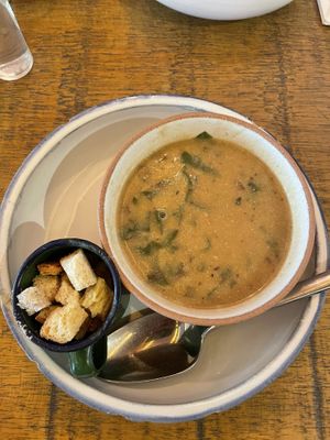 Seasoned tofu soup  at Org Bistro in Rio De Janeiro
