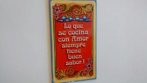 sign at Org Bistro in Rio De Janeiro