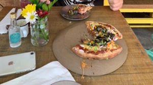 pizza !!!!  at Org Bistro in Rio De Janeiro