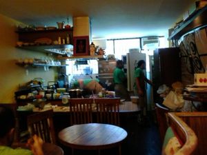 Upper floor in other angle at Org Bistro in Rio De Janeiro