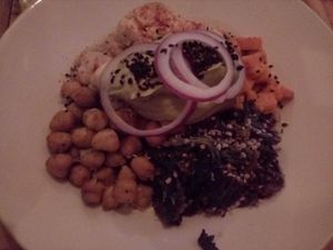 Vegan Superfood Bowl at The Juice House in Barcelona