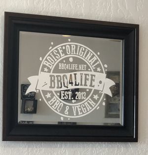 Mirror  at BBQ4Life in Boise