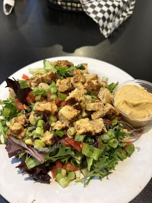 Tempeh salad #Veganuary at BBQ4Life in Boise