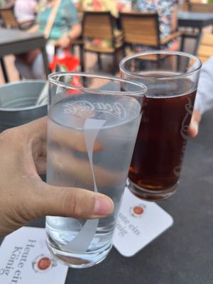 drinks  at Taste of India in Tuddern