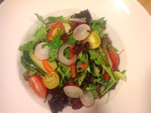 House Salad as a side at The Crabapple Cafe in Brackendale