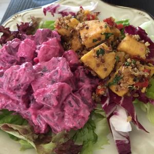 salad at Veggie Macau in Macau