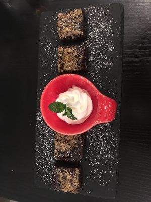 brownies  at Veggie Macau in Macau