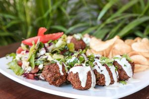 Plato Nessya at Falafel Nessya in Playa Del Carmen