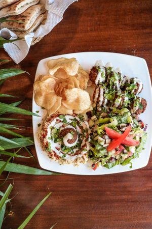 Plato Nessya at Falafel Nessya in Playa Del Carmen