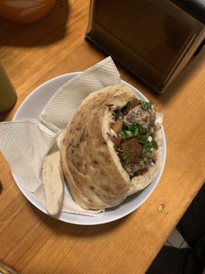 Sandwich  at Falafel Nessya in Playa Del Carmen