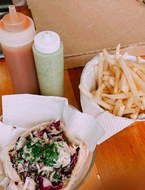   at Falafel Nessya in Playa Del Carmen