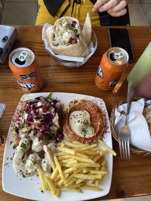   at Falafel Nessya in Playa Del Carmen